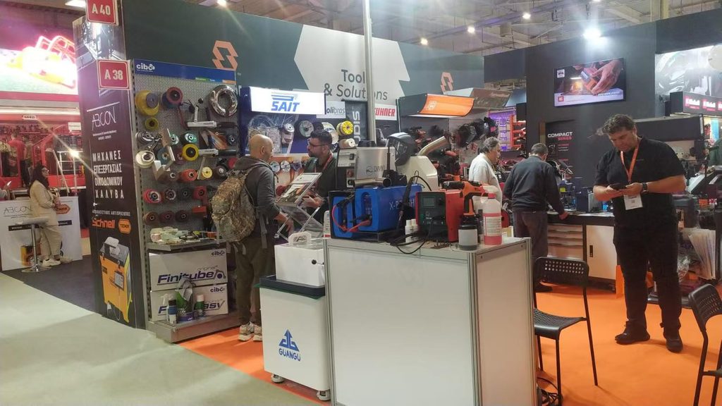 Direction Athènes|Guangu Technology présente au salon ERGO.TEC de machines de chantier en Grèce-Fabricant de polisseuse magnétique, économie d'énergie et respectueux de l'environnement broyeur magnétique pour enlever les bavures de pièces métalliques en vrac Direction Athènes|Guangu Technology présente au salon ERGO.TEC de machines de chantier en Grèce-Fabricant de polisseuse magnétique, économie d'énergie et respectueux de l'environnement broyeur magnétique pour enlever les bavures de pièces métalliques en vrac